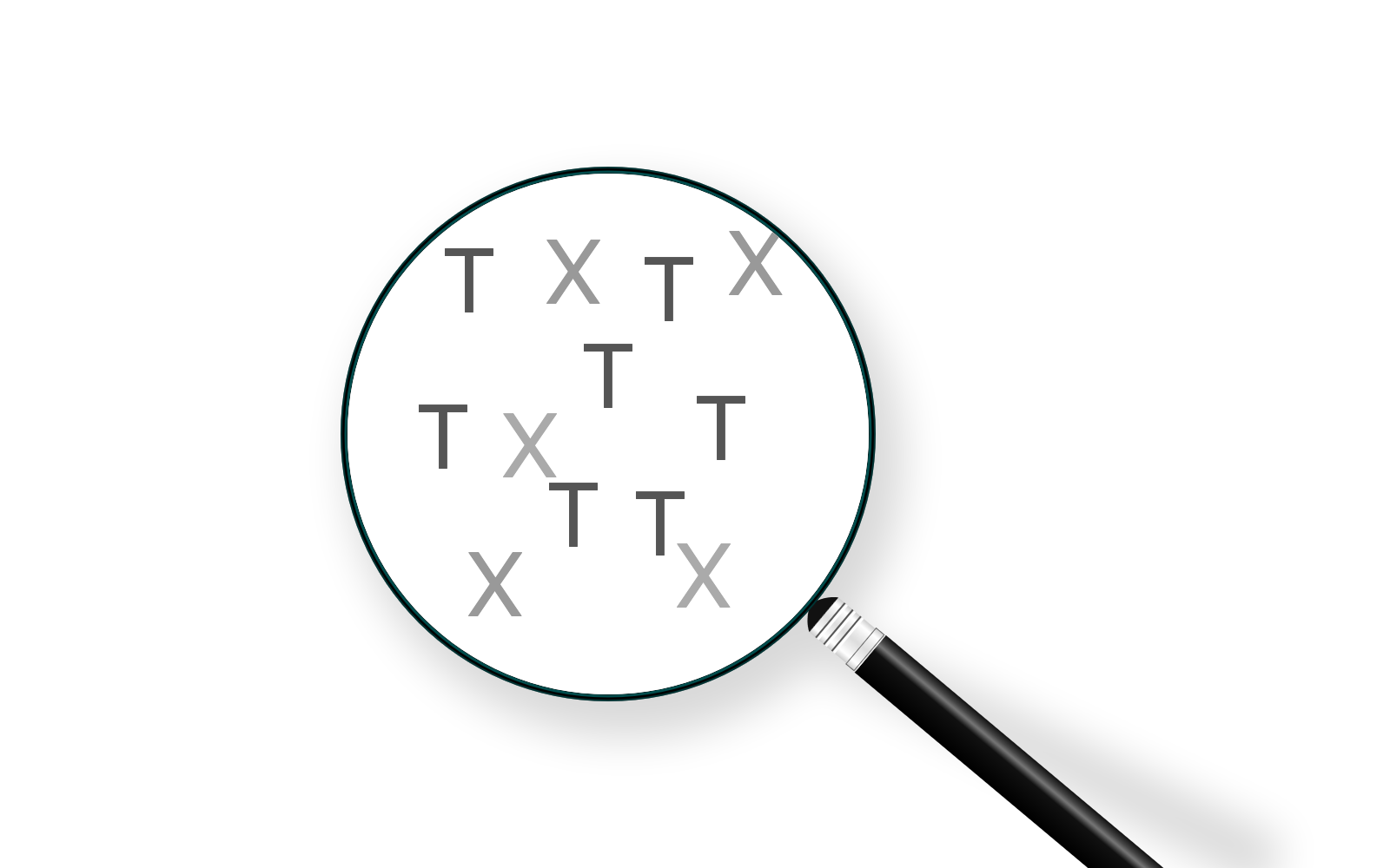 Deney 1: Siyah T harfleri arasında X bulma